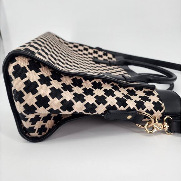 Spartina 449 Daufuskie Island Linen and Leather Weekender Bag - Picture 12 of 16